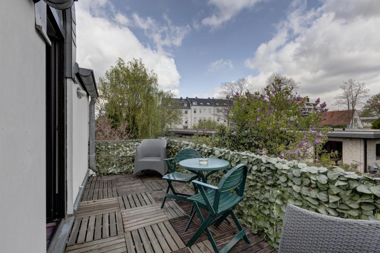 Air Boardinghouse Tulip Stockum, Zu Fuss - 3 Minuten Zur Messe デュッセルドルフ エクステリア 写真